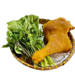 Đùi dê ủ muối