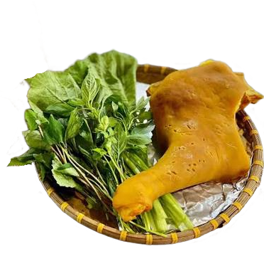 Đùi dê ủ muối